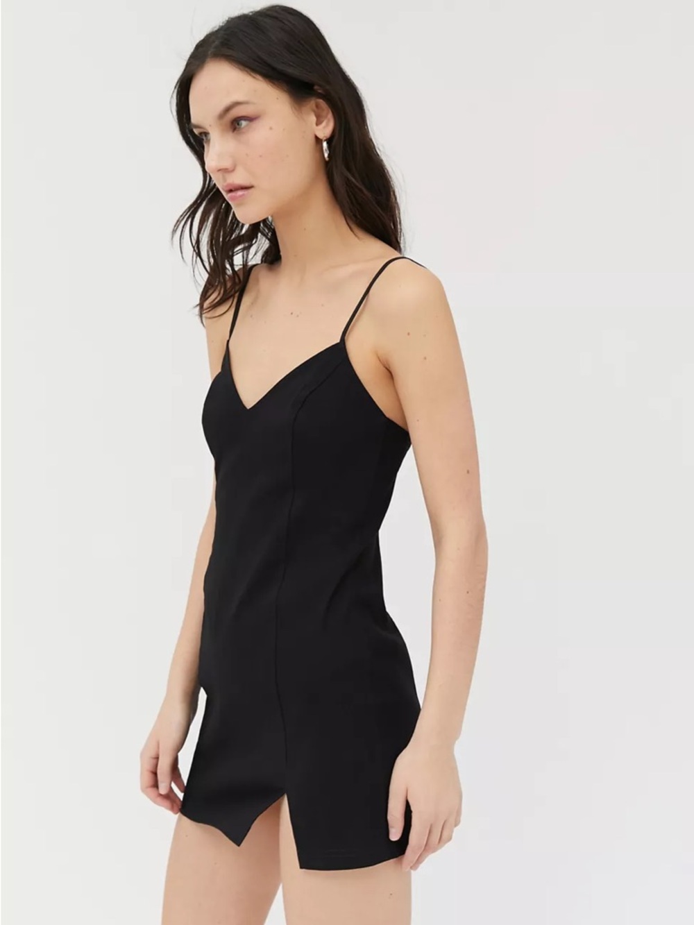 Urban Outfitters Eldridge Notched Bodycon Dress